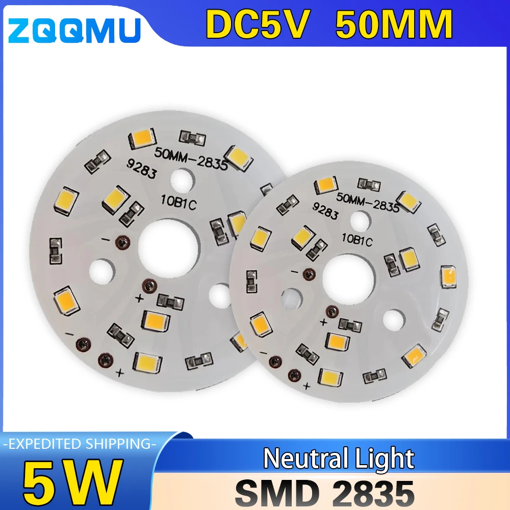 LED 3W Downlight Chip DC 5V SMD 2835 Light Bamp Board For DIY Led Downlight Cold/Warm White Lighting Spotlight