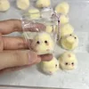 1/2Pcs Miniature Slow Rebound Relief Squeeze Toys Sticky TPR Squishy Mini Chick Stress Reliever Toys Squishy New Fidget Prop 6