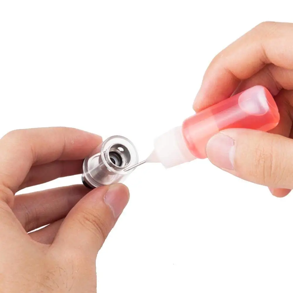 20PCS X 5ML-120ML Plastic Empty Squeezable Dropper Bottles Glue Liquid Juice Containers Steel Needle Tips + Mini Funnels refillable bottles
