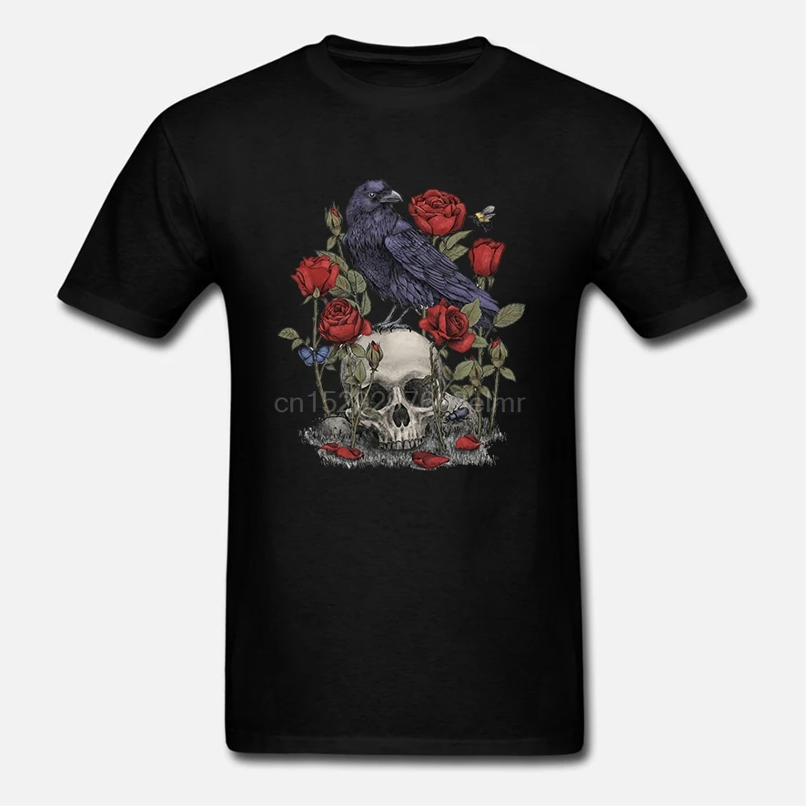 Футболка Memento Mori мужская с принтом забавная хлопковая тенниска короткими