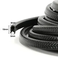 Car Door Edge Protector Universal Auto Door Guard Protective Strips Universal Automobiles Doors Trunk Hood Seal Sealant Strip 4