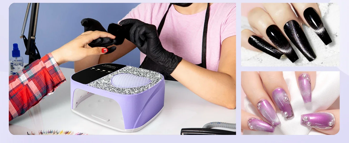 Wireless UV LED Nail Lamp Dryer With 36LEDS Rechargable UV Lamp For Nails UV Gel