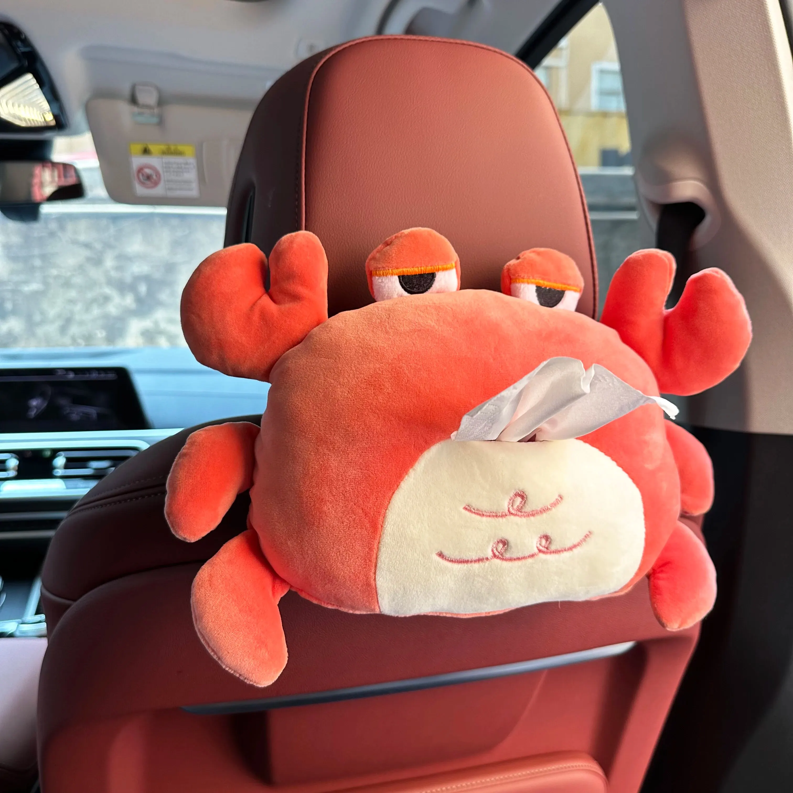 Cute Lion Cartoon Tissue Box Female Plush Decoration Items Home Car Cardboard Box Paper Towel Holder 3