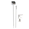 Deep Fry Thermometer High Accuracy 180 Degree Rotating Probe Auto Shutdown Digital Candy Thermometer with Pot Clip for Grilling 1