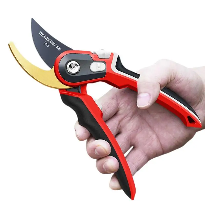 

Gardening Scissors Flower Shears Differential Opening Angle Hand Shears Garden Pruners With Anti-vibration Cushion Gardener