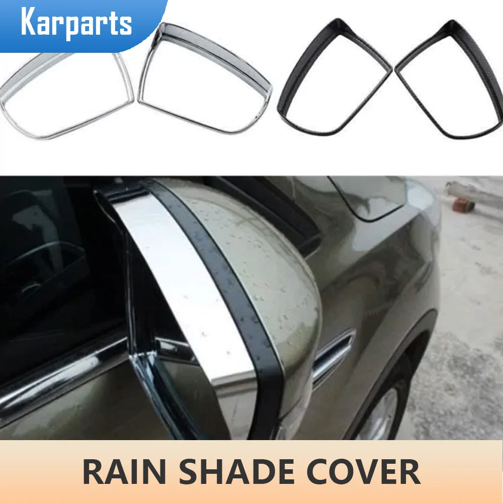 

Car Rearview Mirror Rain Shield Cover Trim for Ford Kuga Escape 2014-2019 Rear View Mirror Rain Visor Sticker Accessories