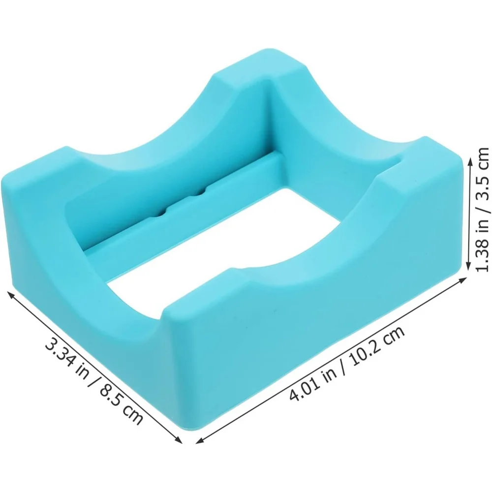 Small Silicone Mug Glass Cup Cradle with Builts-in Slot Tumbler Holder for Crafts Decals Small Tumbler Stand Cup Holder
