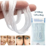 60/120pcs Absorbable No Needle Gold Protein Line Anti-wrinkle Face Filler Lift Firming Collagen Thread Anti-Aging Skin Care 1