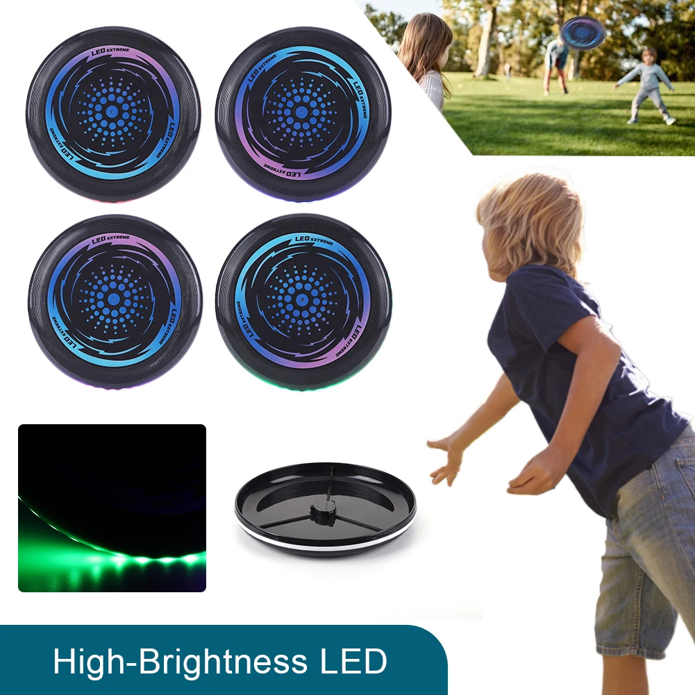 49 Leds Light Up Flying Disc Outdoor Sport Games