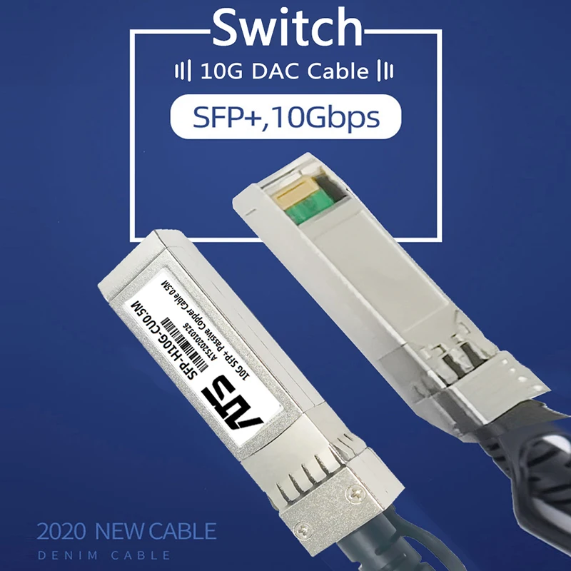 10G SFP+ Direct attach passive copper cables DAC cable direct attach passive cable 0.5-10M for Cisco Huawei MikroTik switch,sfp+ dac cable