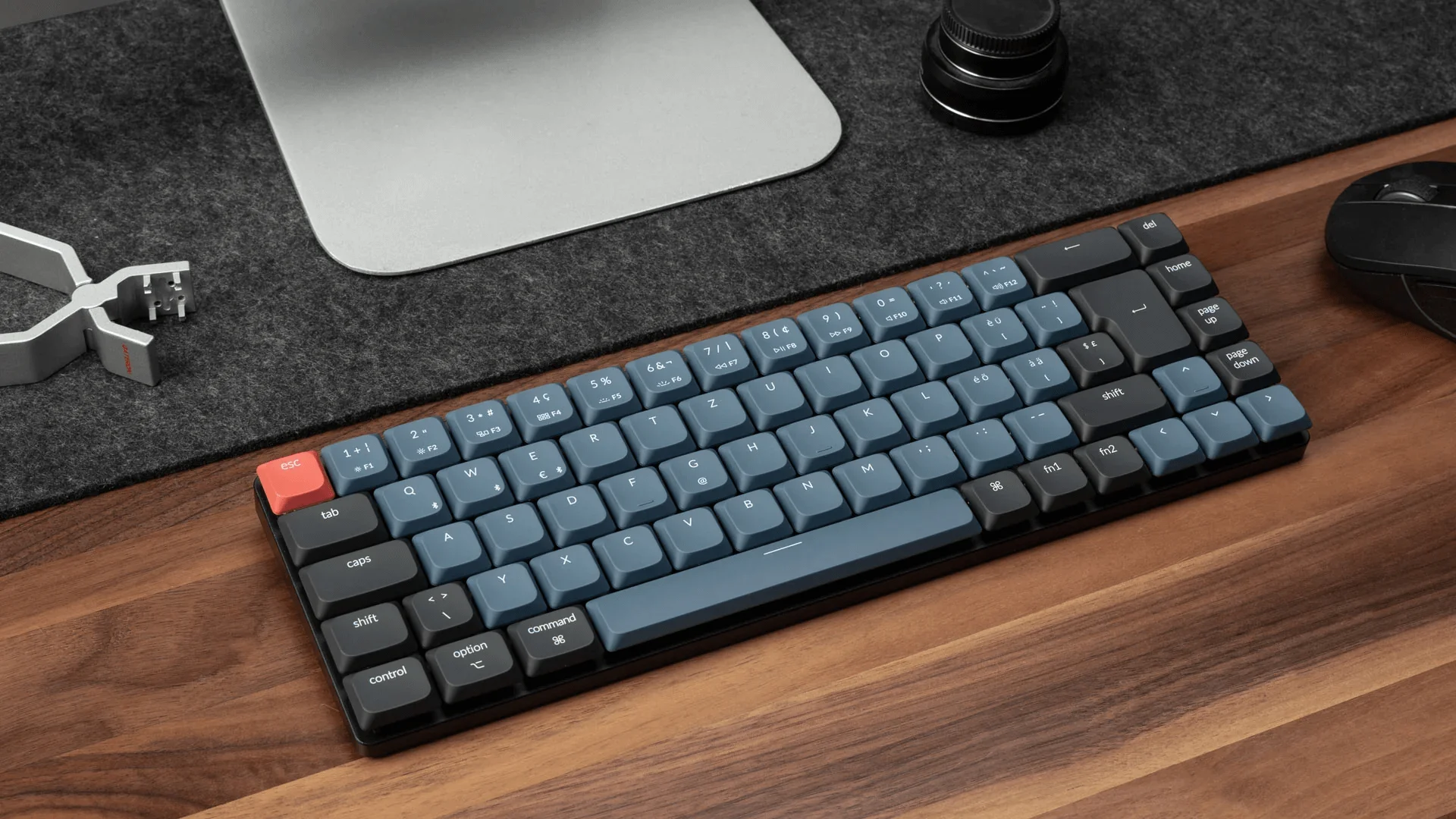Key chron k7 pro qmk/über drahtlose mechanische tastatur iso 65 