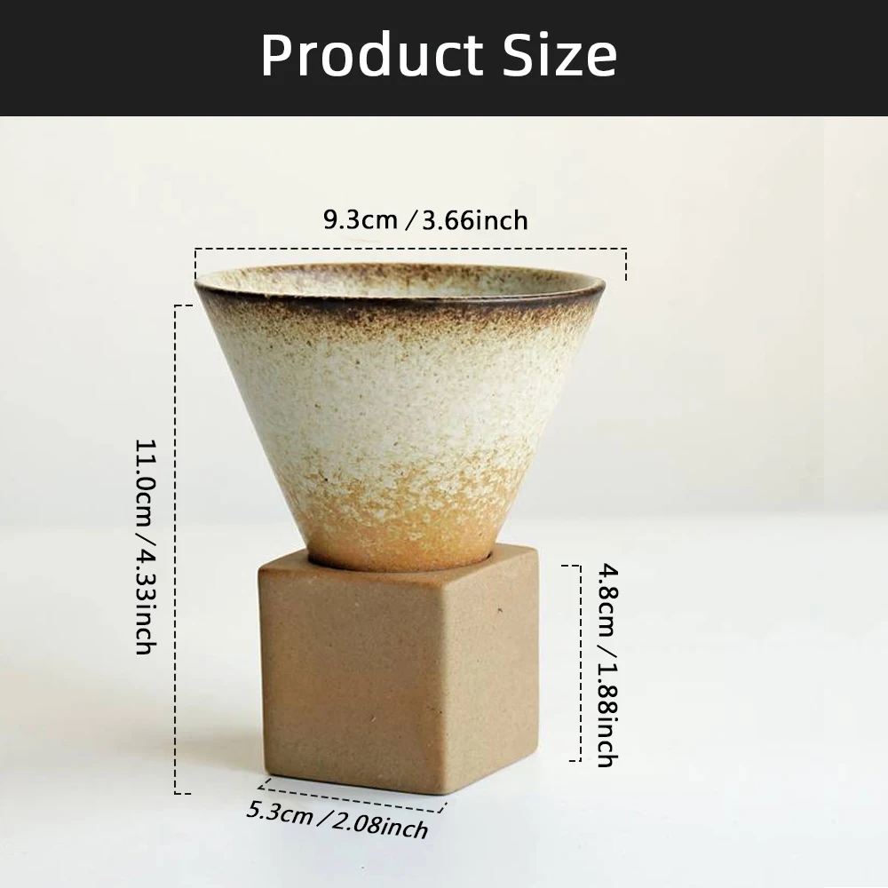كوب قهوة سيراميك ريترو 200مل