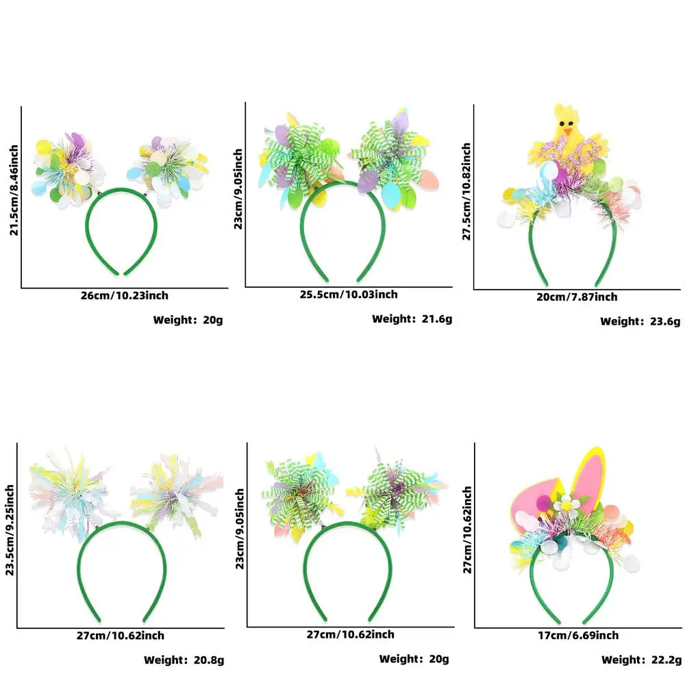 alt="An Easter headband with bunny ears, a popular party prop.