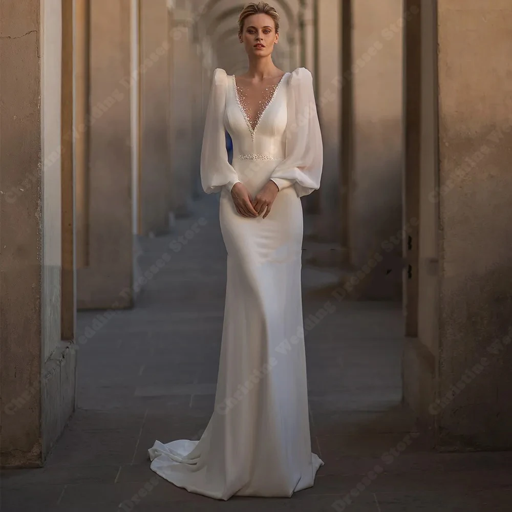 Рисунок 3 - Женское атласное платье-Русалка