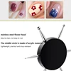 1pc 6Head Nail Art Dotting Tools Disc Drill Point Dot Painting Pen Circular Tool 3