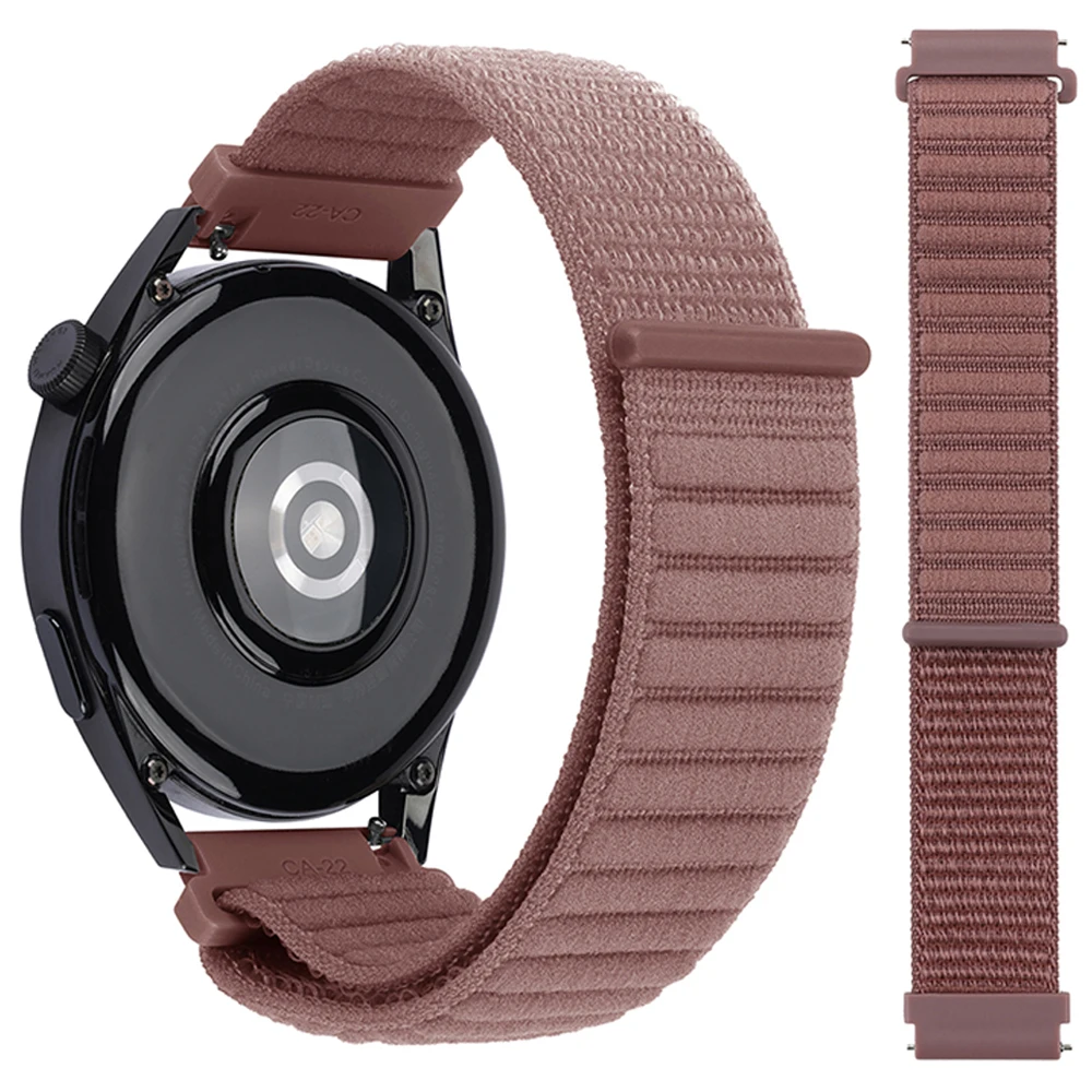 Braided Nylon Watch Strap, 20mm/22mm, Compatible with Smartwatches