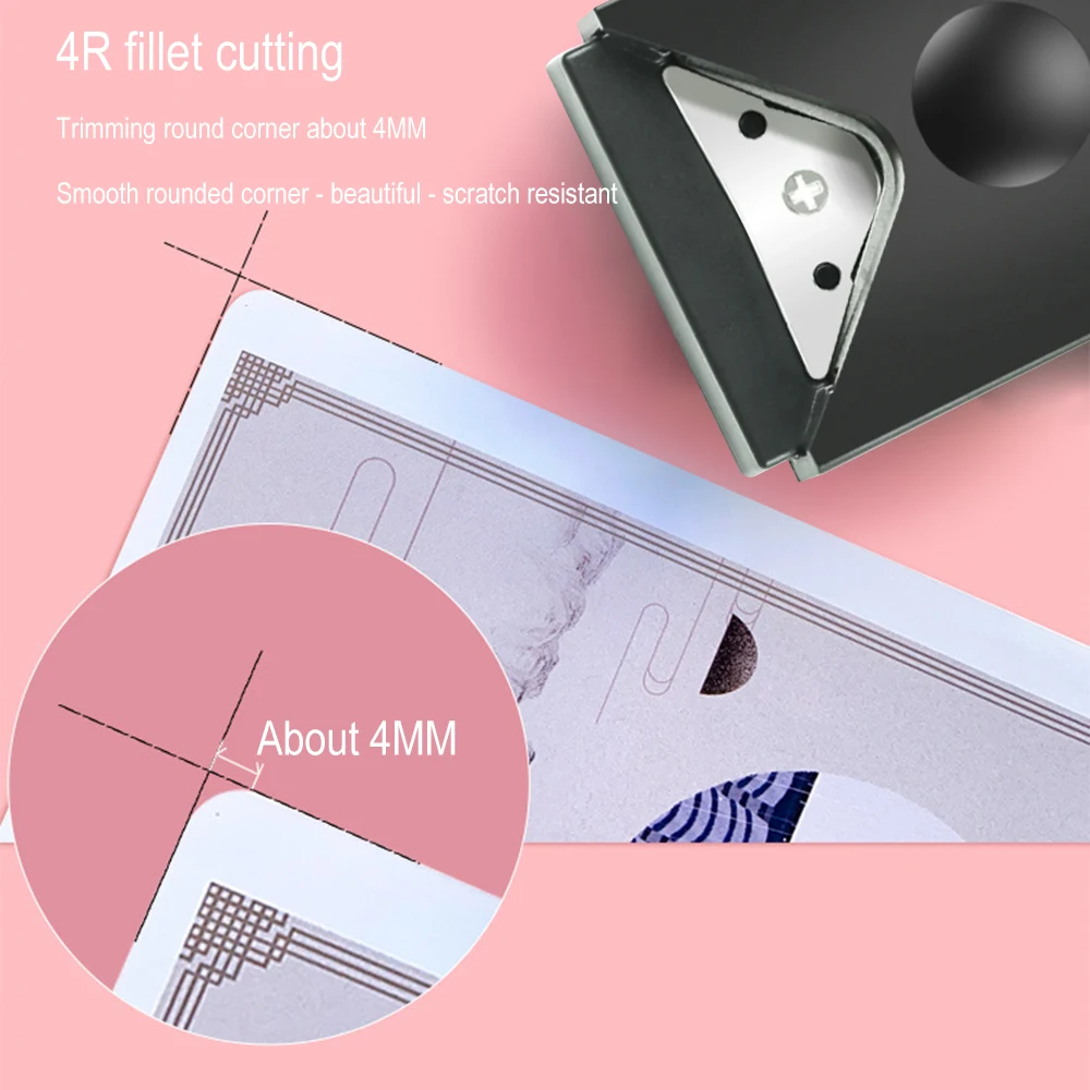 Mini Round Corner Rounder Punch Portable Paper Trimmer Cutter Hole Puncher DIY Craft Scrapbooking Cards Photo Cutting