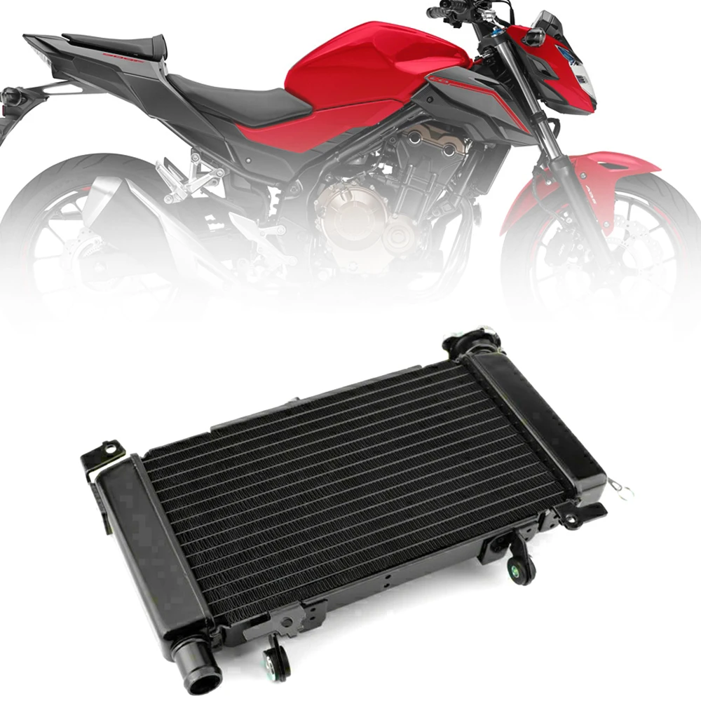 

Высококачественный черный Передний кулер, алюминиевый радиатор охлаждения для Honda CB500F CBR500R CB500X 2013 +