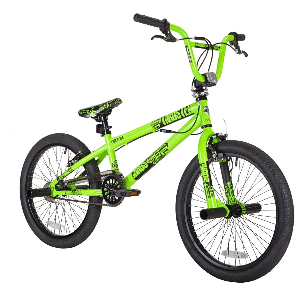 20" BMX Bicycle, Fits Riders 4'2" - 5', Green, Child, Unisex 2