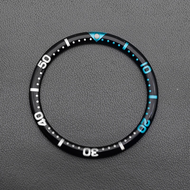 Premium 38x31.5 mm Resin and Aluminum Watch Bezel Insert