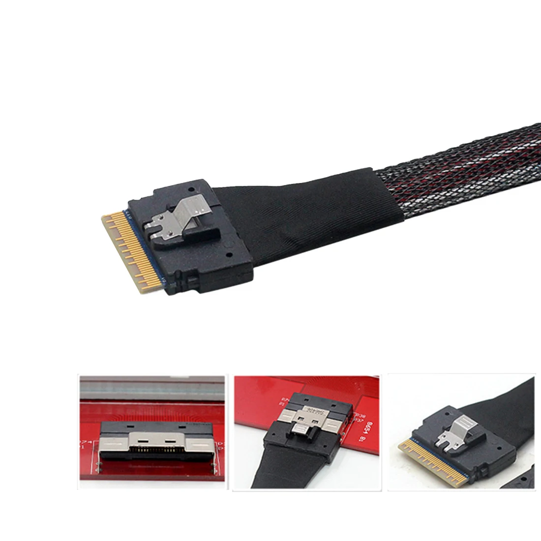 ミニsasスリムsas 4.0 SFF-8654 8i 74PINスリムsas 4.0 SFF-8643