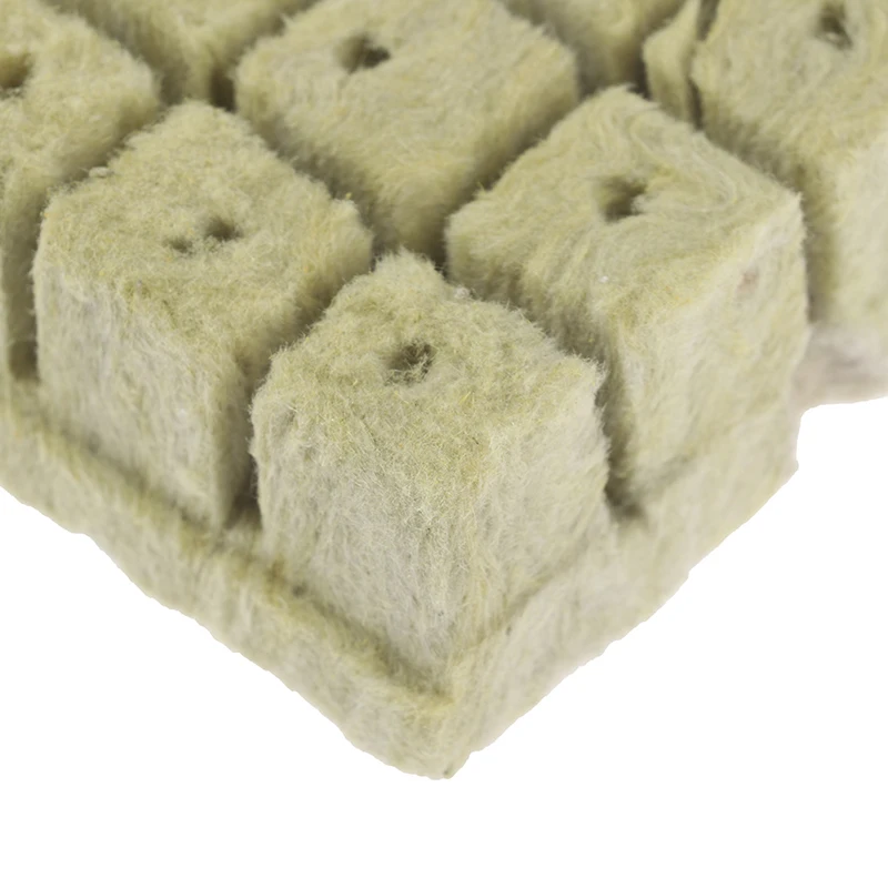 50Pcs 25x25x23mm Ventilative Hydroponic Grow Agricultural Media Cubes Mini Blocks Planting Soilless Cultivation Base