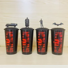  The Batman Movie Topper Cup Figure Doll Tumbler 22oz Sippy Cup with Straw Exclusive Cinema Lovely Gifts 650ml 