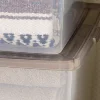 Storage Bins with Lids, Clear, Stackable Totes, Containers 6Pk 5