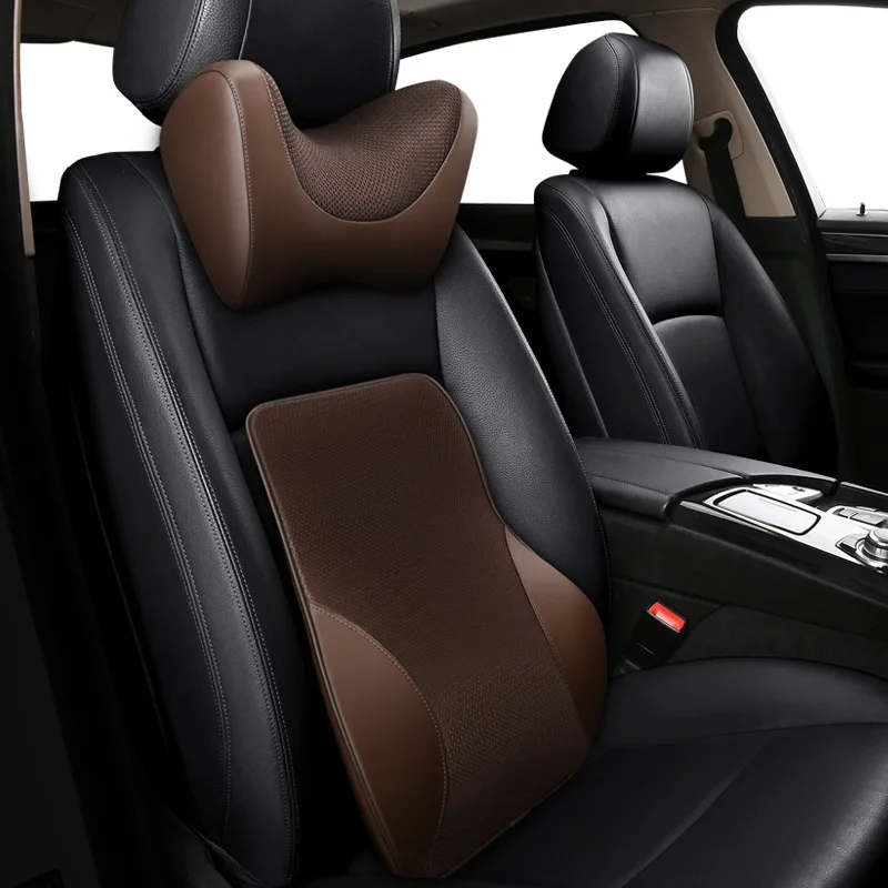 New Car Seat Headrest Neck Pillow 3D Memory Foam Universal Adjustable