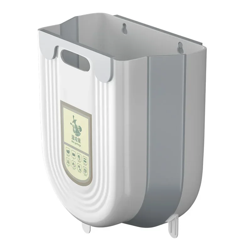 M/L Kitchen Folding Hanging Trash Can