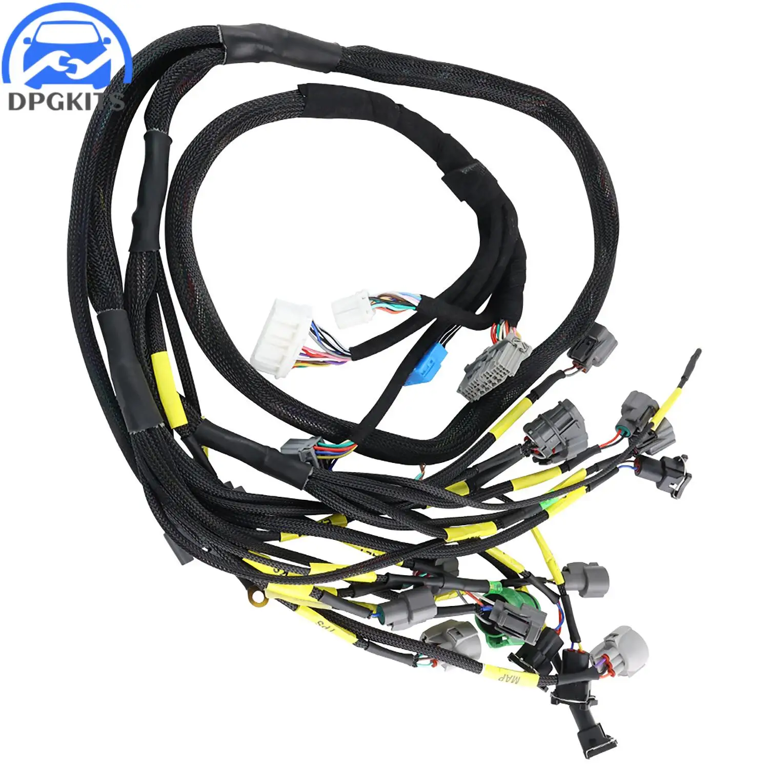 

1PC CNCH-OBD1-1 OBD1 Budget D/B-series Tucked Engine Harness For Honda Civic Integra B16 B18 D16 PQY-FIC30