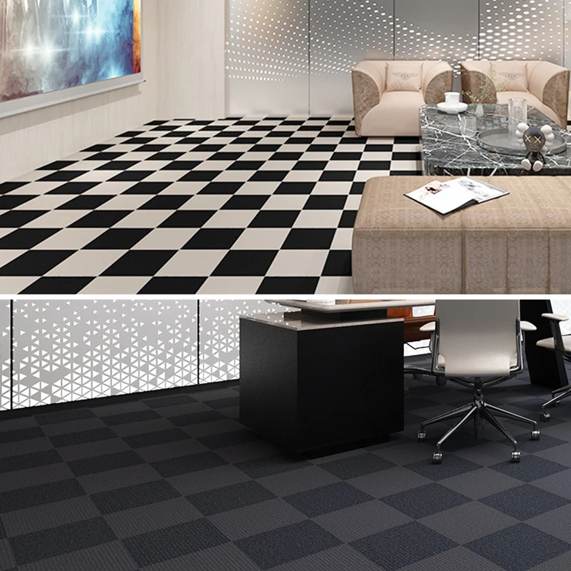 Floor Mat 10pcs Self-adhesive 30x30cm for DIY Home