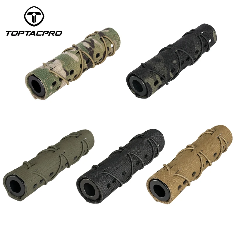 TOPTACPRO タクティカルサプレッサーカバー 7 ''レーザーカット