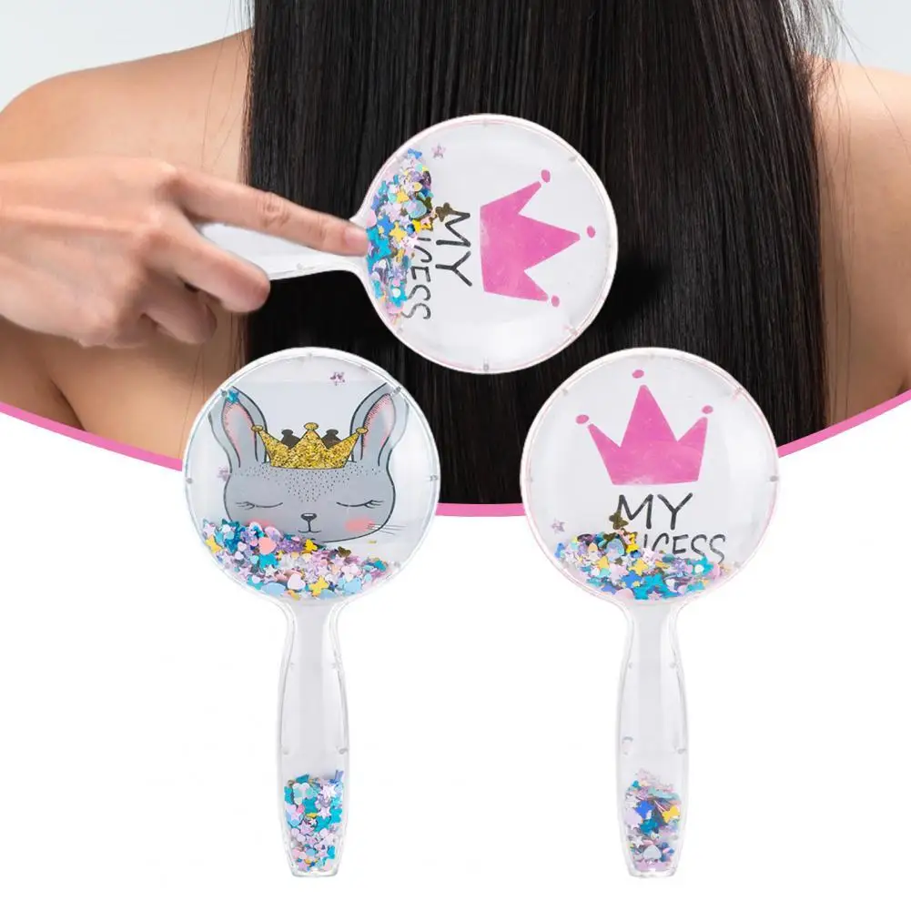 

Air Cushion Comb with Glitter Sequin Multifunctional Curly Hair Styling Hairdressing Comb Hair Grooming Brush Hairdressing Tool