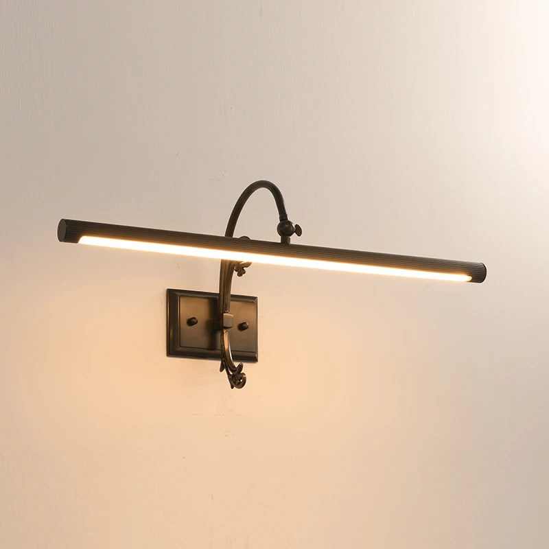 French style dressing lamp, brass texture LED lighting, apply to DIning Room, Bedroom, Corridor, Aisles, Stair Shops etc