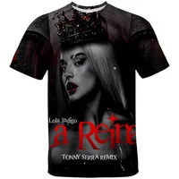 T-shirt imprimé Y2K The Little Girl pour hommes et femmes, col ras du cou, manches courtes, Lola Indigo, hauts décontractés, streetwear, taille XXS-4XL 2