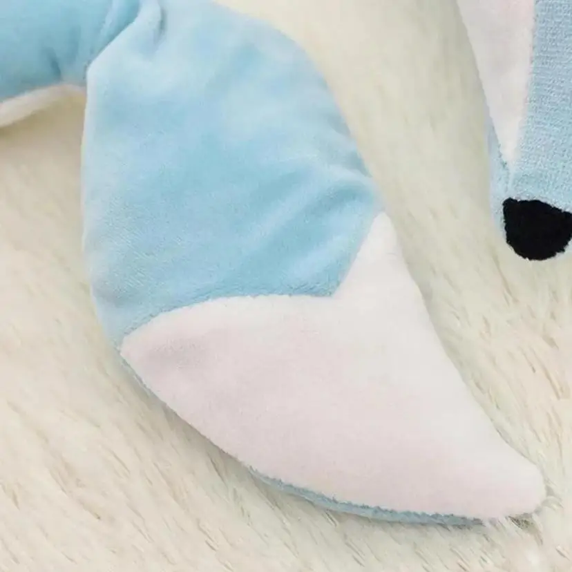 Creative Travel Pillow U Shape Neck Pillow Cute Fox Pillow Hug Sleeping Pillows Ornamental Pillow Office Sleep Pillow 30*30*8CM