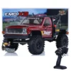 CORSSRC 4WD EMO X3 1/8 RC 4x4 Crawler Car Radio Control Rescue Towing Car Painted Assembled Model Light System 2 speed Vehicle 2