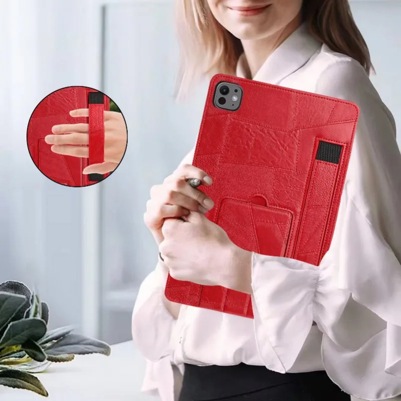 Luxury PU Leather Flip Stand Tablet Case