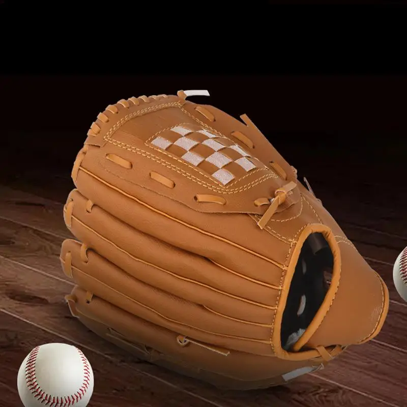 Outdoor Sport Baseball Glove Batting Gloves Practice Equipment Size 10.5/11.5/12.5 Left Hand For Adult Man Woman Training Gloves 3