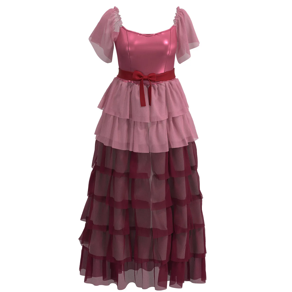 

2022 Pink Dress Costume Clothes Cos Costume Performance Clothes for Girls Women Summer Party Dress Costume