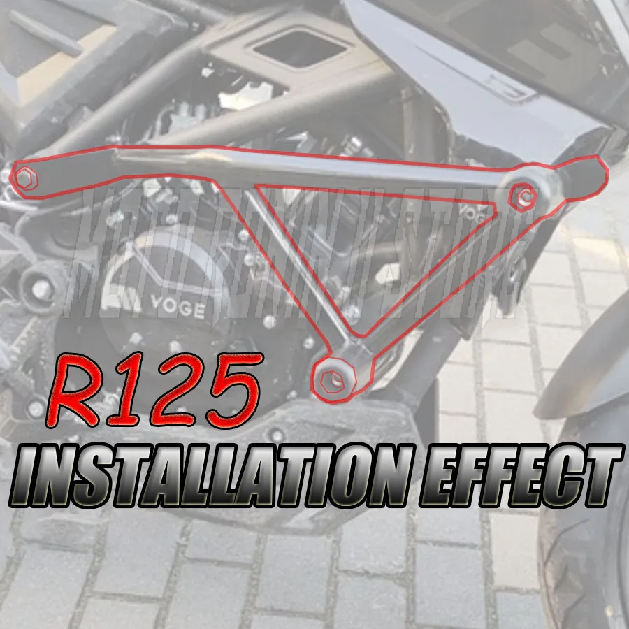 VOGE R125 125R R125 오토바이 고속도로 스턴트 케이지 크래시 바 엔진 가드 범퍼 프레임 보호대 액세서리에 적합