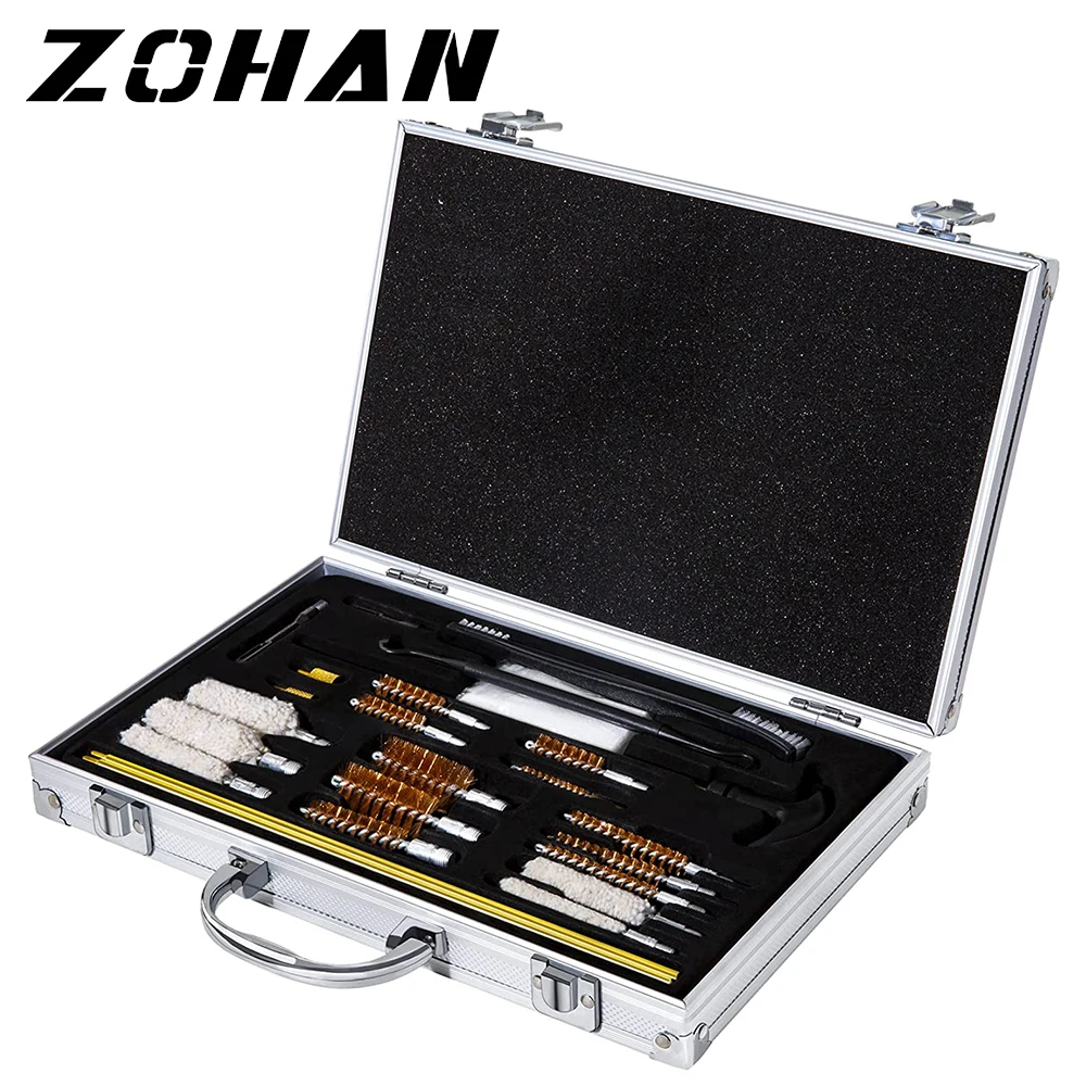 ZOHAN24PCSUniversalGunCleaningKitBrushToolforPistolRifle