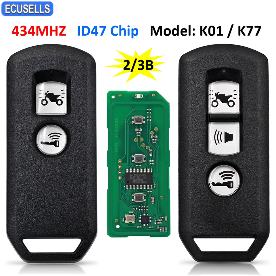 Custodia in pelle per chiave auto per Honda SH 125 Forza 350 250 750