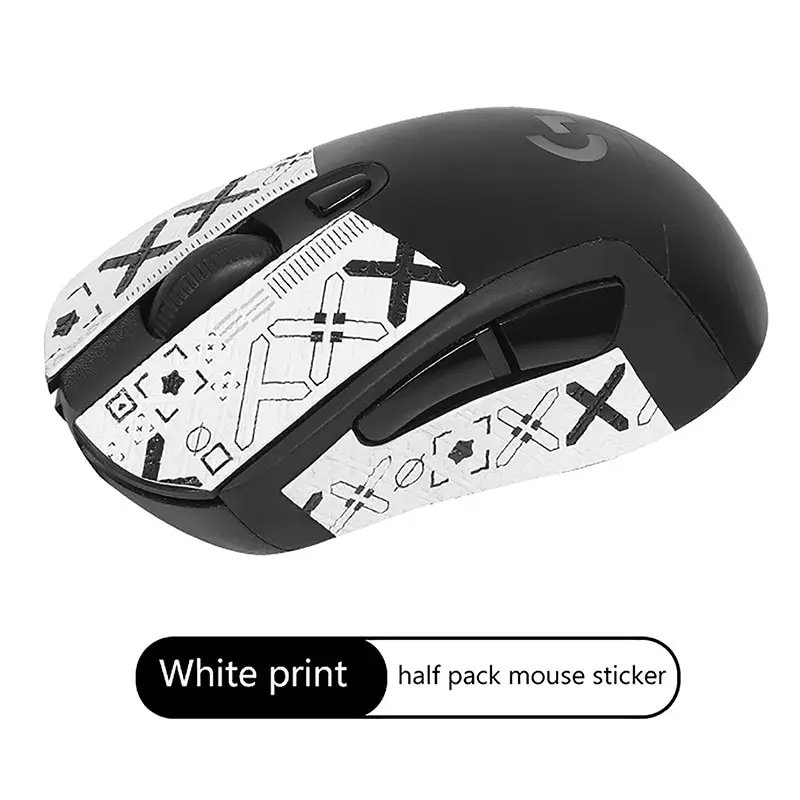 autocollants coordonnants faits la main pour bande coordonnante pour logitech peau de autocollant absorbant la sueur sans souris