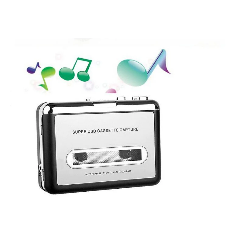REDAMIGO MP3 USB Cassette Capture Tape to MP3 Or PC Cassette-To-MP3 Converter S01