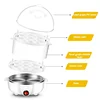 Electric Egg Boiler Universal 7 Egg Boiler Steamer Fried Egg Cooking Tool Kitchen Utensils Breakfast Maker 4