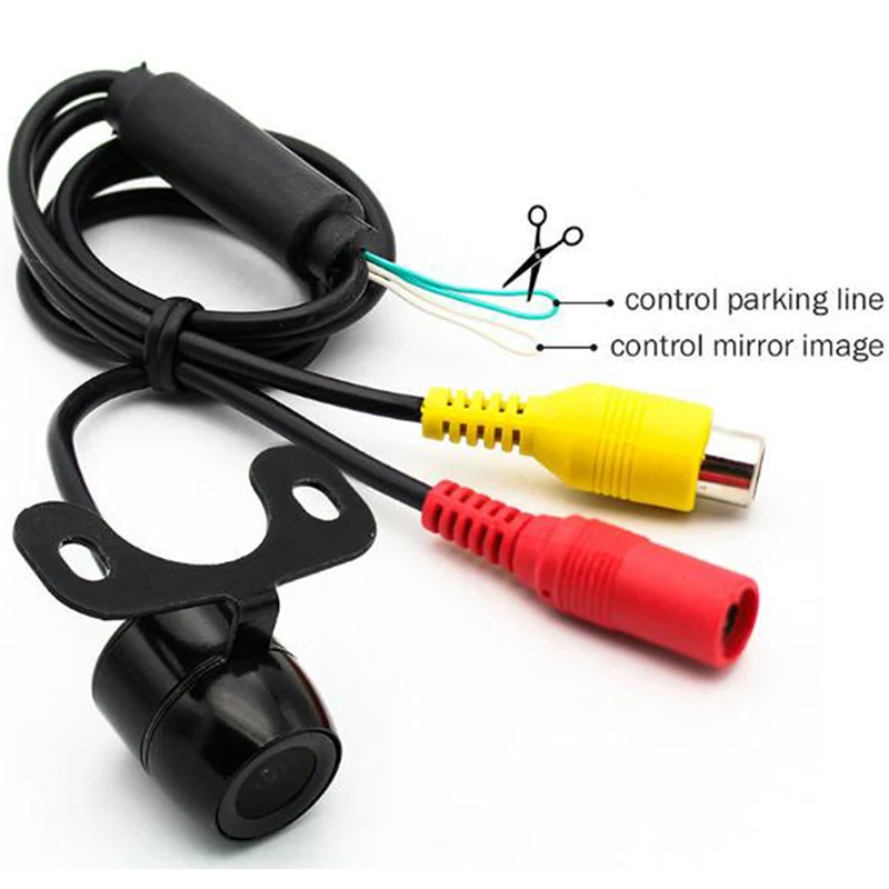 

New 170º CMOS Car Rear/Front/Side View Reverse Backup Parking Camera Waterproof