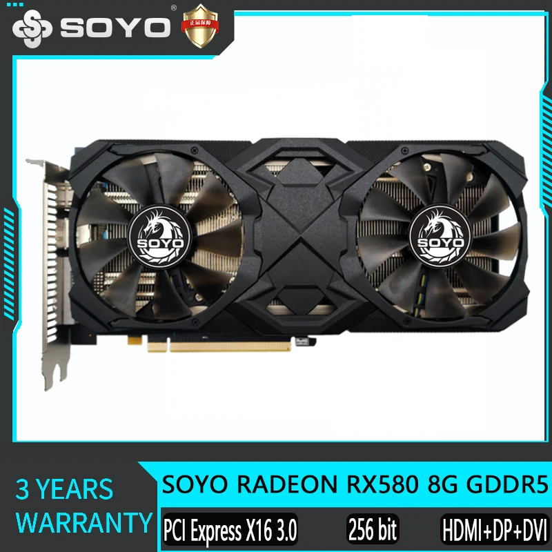 580 8gb Soyo Rx 580 2048 Save Big On Bulk SOYO RX580 8GB Graphics