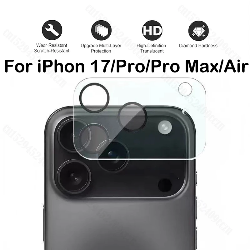 Verre trempé protection caméra 3D iPhone 17 Pro Max objectif écran pêche photo sous-marine